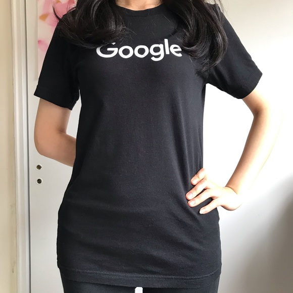Google black basic tee XS - Picture 2 of 3